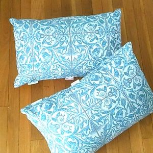 Pottery Barn SET OF 2 - 13x22 pillows